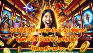 gold881th สนุกสุดมันส์ ประหยัดงบ คุ้มค่าได้จริงไม่มีอะไรเทียบได้ รับรองความสนุก