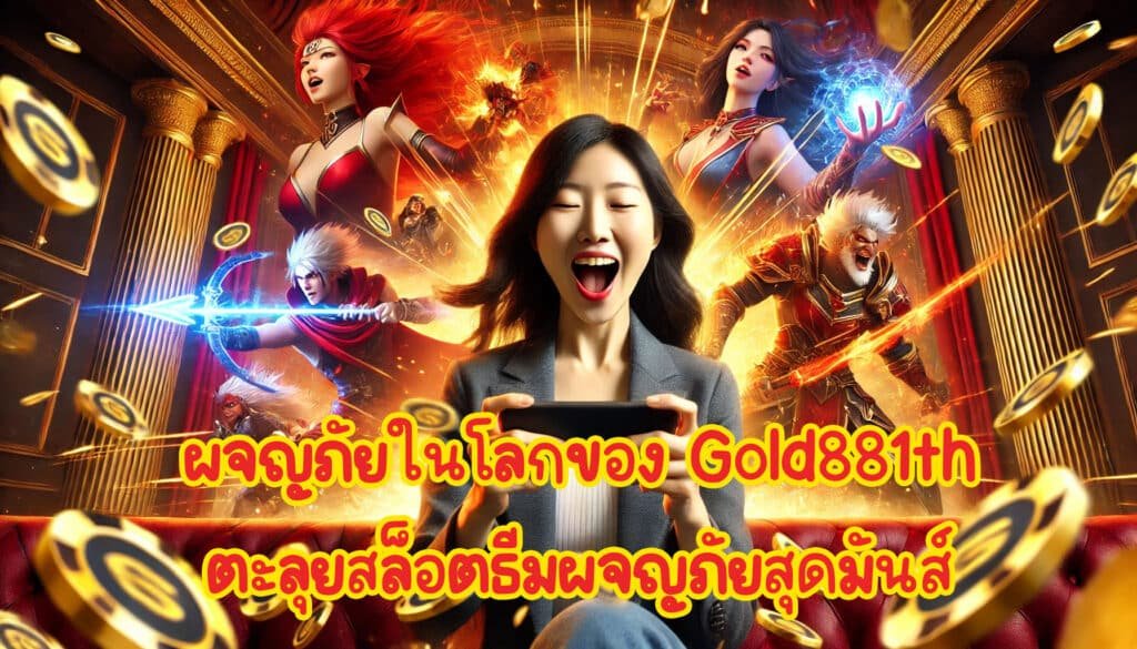 ผจญภัยในโลกของ gold881th ตะลุยสล็อตธีมผจญภัยสุดมันส์